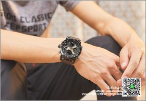 นาฬิกา แบรน Naviforce NF9132 สีน้ำตาล-ดำ สายหนังสองระบบ ราคาถูก ของแท้ 100% ส่งฟรี มีบริการเก็บเงินปลายทาง