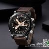 นาฬิกา แบรน Naviforce NF9132 สีน้ำตาล-ดำ สายหนังสองระบบ ราคาถูก ของแท้ 100% ส่งฟรี มีบริการเก็บเงินปลายทาง