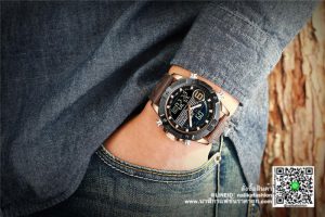 นาฬิกา Naviforce NF9146 ผู้ชาย สายหนังสองระบบ ของแท้ 100% ราคาถูก ส่งฟรี มีบริการเก็บเงินปลายทาง