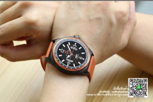 นาฬิกา Naviforce NF9103 สายหนัง รุ่นใหม่ แนวดูดี สีส้มอย่างเทห์