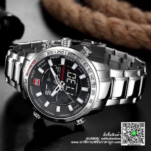 นาฬิกา Naviforce NF9093 สายสแตนเลส ของแท้ 100%