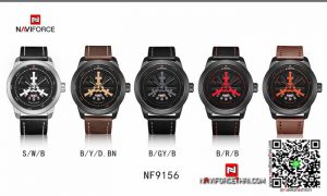 นาฬิกา Naviforce NF 9156 เรือนดูดี สวยมาก ของแท้ พร้อมกล่อง รับประกัน 1 ปี ส่งฟรี มีบริการเก็บเงินปลายทาง