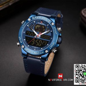 นาฬิกา Naviforce NF 9164 ของมันต้องมี สีน้ำเงิน สุดเท่ห์สุดปัง สายหนัง พร้อมกล่อง รับประกัน 1 ปี ส่งฟรี มีบริการเก็บเงินปลายทาง